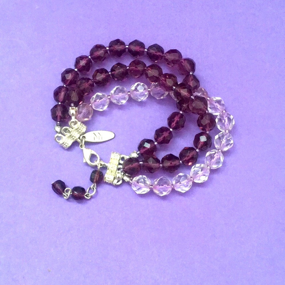 New York & CO 3 Strand Adjustable Bracelet